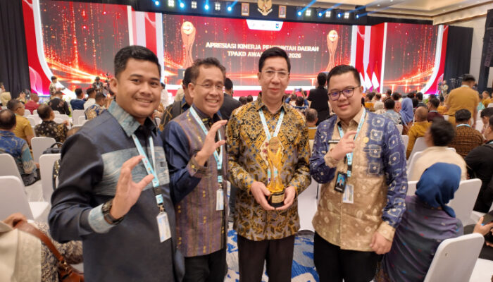 Dua Tahun Berturut-turut, Sumatera Selatan Raih Penghargaan TPAKD Terbaik Nasional Wilayah Sumatera