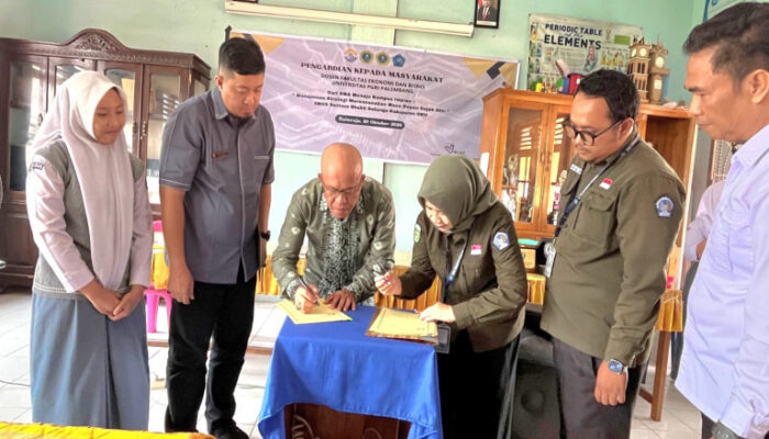 UPGRIP Dorong Siswa SMAS Sentosa Bhakti Baturaja, Rencanakan Masa Depan Sejak Dini