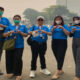ASTINDO, ASPPI hingga Poltekpar Palembang Bersatu Bagikan 5.740 Masker
