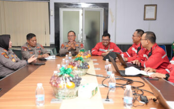 Kilang Plaju Gelar Anev Perjanjian Kerja Sama Teknis dengan Ditpamobvit Polda Sumsel, Perkuat Pengamanan Objek Vital Nasional