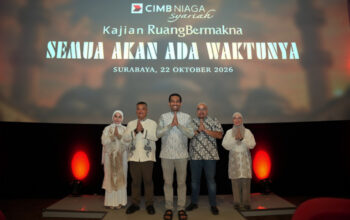 Apresiasi Nasabah di Surabaya, CIMB Niaga Syariah Hadirkan Kajian Ruang Bermakna Bersama Habib Ja’far
