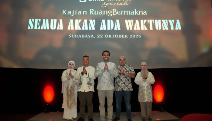 Apresiasi Nasabah di Surabaya, CIMB Niaga Syariah Hadirkan Kajian Ruang Bermakna Bersama Habib Ja’far
