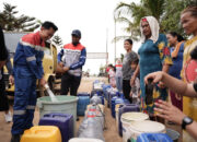 Bantu Penuhi Kebutuhan Air Bersih, Relawan Pertamina Peduli RU Plaju Hadir untuk Masyarakat di Tiga Wilayah