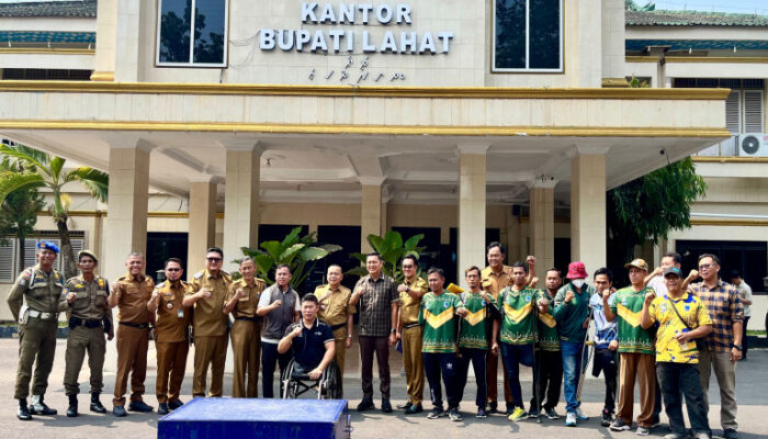 Dikepung Solidaritas NPCI se-Sumsel, Pemkab Lahat Akhirnya Berkomitmen Bayar Bonus Atlet Disabilitas PEPARPROV